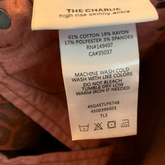 NWT $300 Joe's Leopord High-Rise Skinny Ankle Jean - Picture 8 of 8